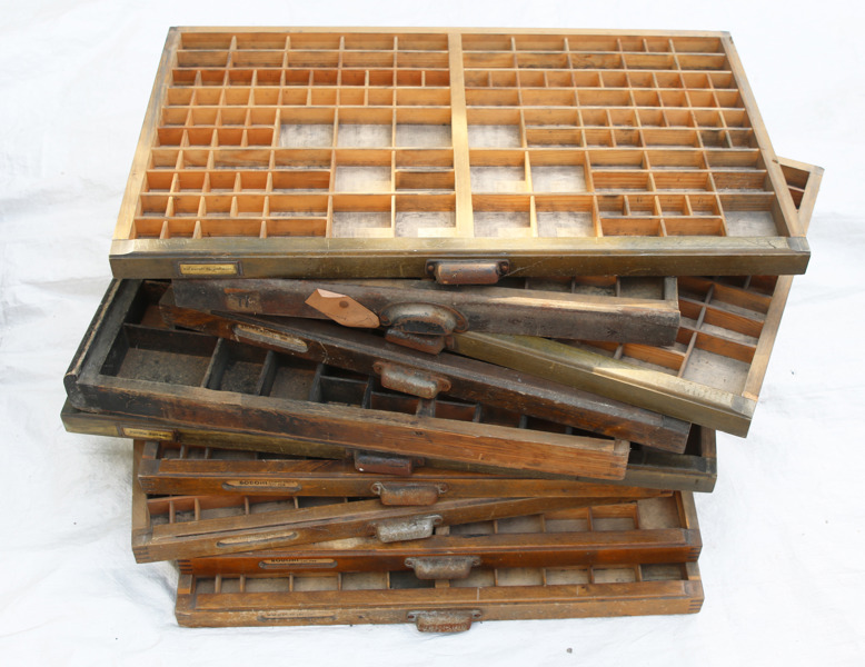 Kastlådor 10st, 1900-talets första hälft