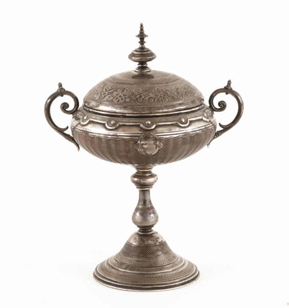 Strösockerskål i silver, 1876