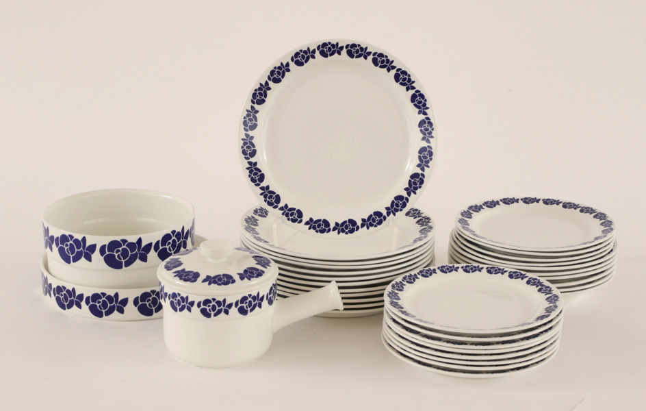 Matservisdelar, "Jasmin", Karin Björquist för Gustavsberg