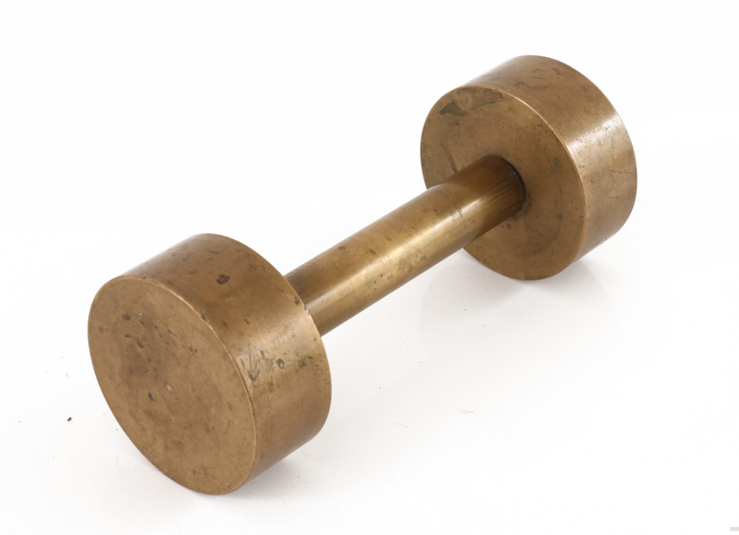 Hantel i mässing, 1900-talets första hälft
