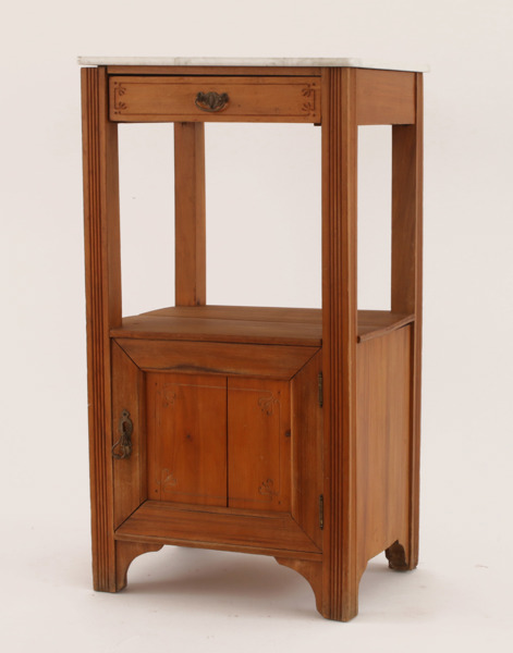 Nattduksbord, jugend, tidigt 1900-tal