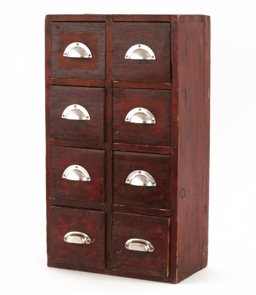 Lådfack, tidigt 1900-tal