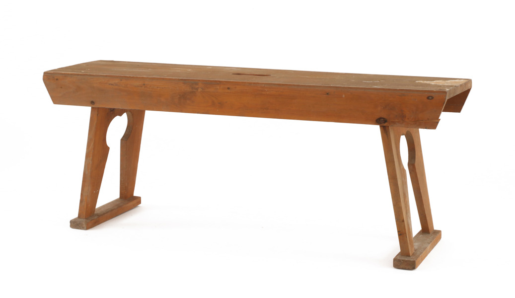 Bänk, 1900-talets första del