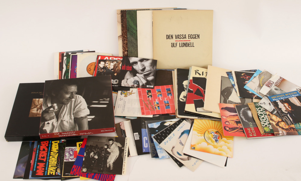 Parti EP- och LP-skivor