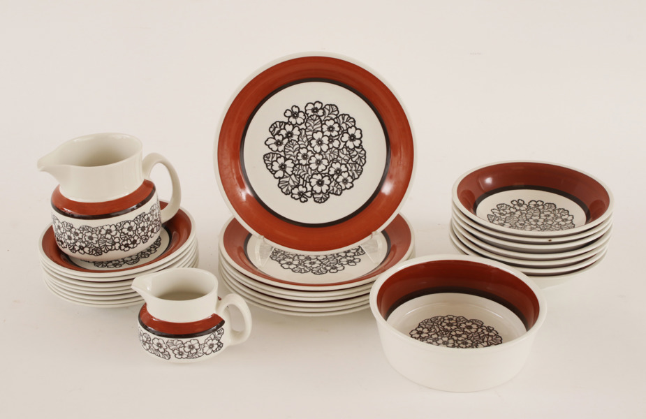 Matservisdelar, "Agneta", Gefle