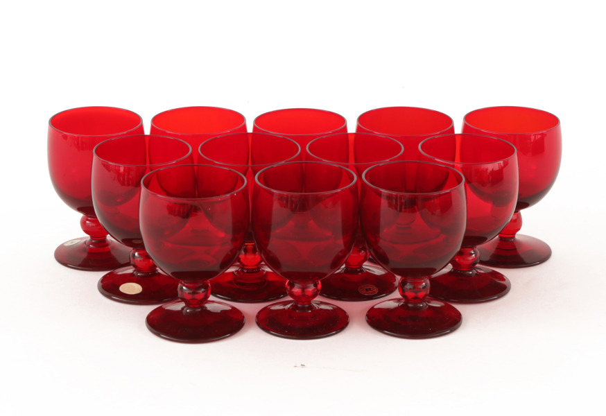 Glas på fot 12st, Monica Bratt för Reijmyre