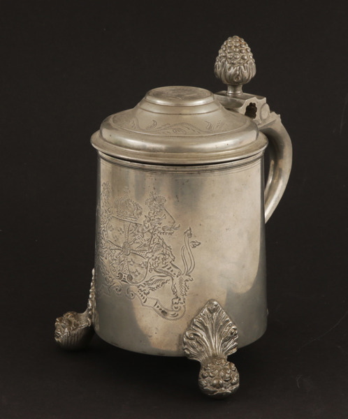 Dryckeskanna, Tenn & Metallförädling, Stockholm, 1899