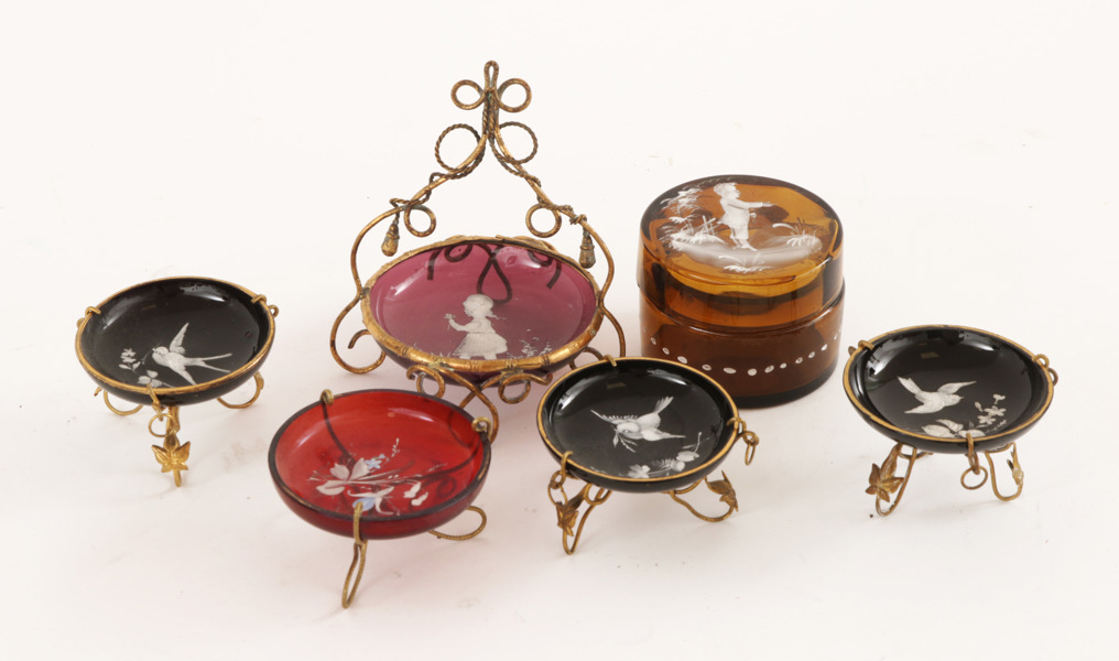 Glas 6 delar, omkring år 1900