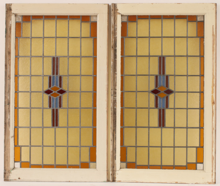 Fönster ett par, omkring år 1900