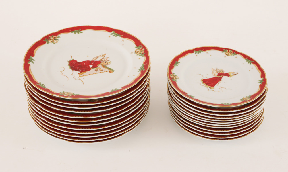 Julservisdelar, "Carolas Änglar", Fyrklövern