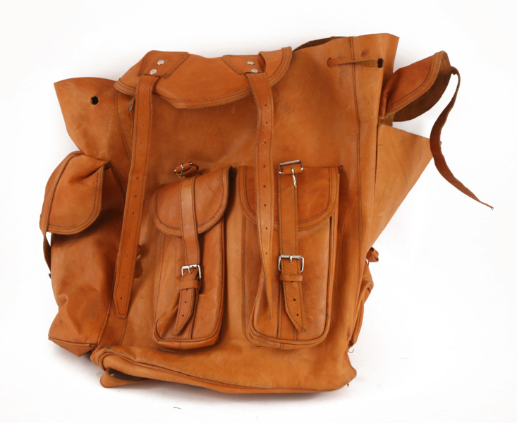 Ryggsäck i skinn