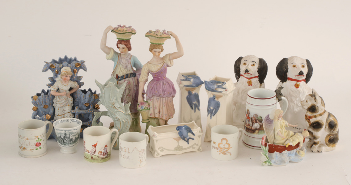 Parti keramik, 18/1900-tal