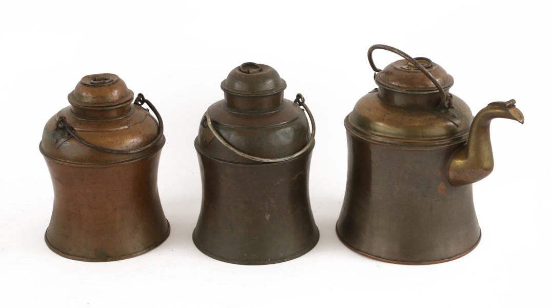 Koppar 3 delar, 18/1900-tal