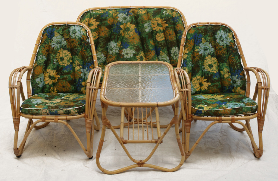 Möblemang 4 delar, 1900-talets andra hälft