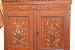 Skänkskåp, allmoge, Dalarna, daterat 1843