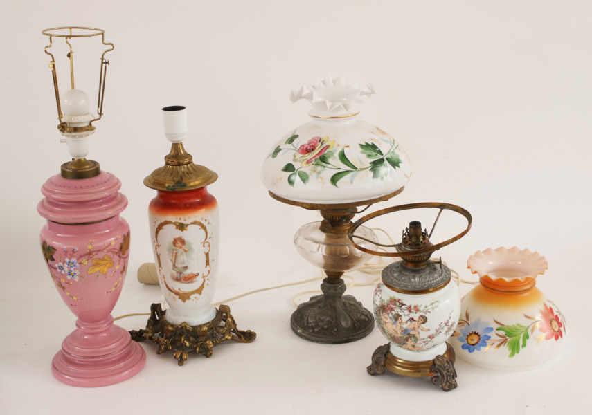 Belysning 4 delar, tidigt 1900-tal