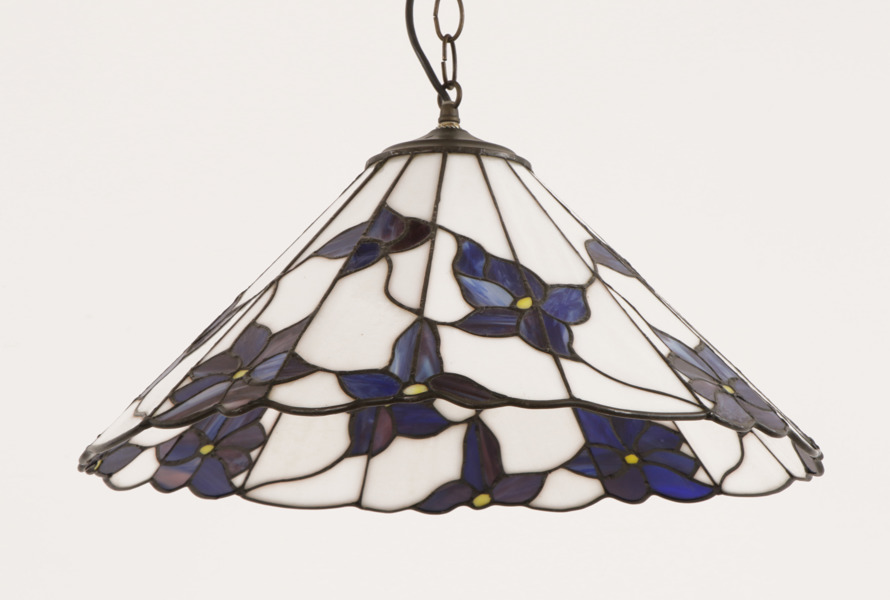 Taklampa, Tiffanystil, 1900-talets slut