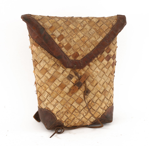 Väska i näver, 18/1900-tal