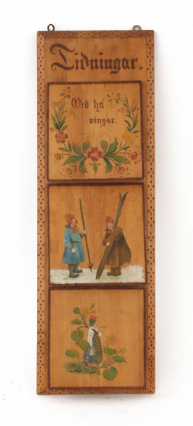 Tidskriftshylla, jugend, tidigt 1900-tal