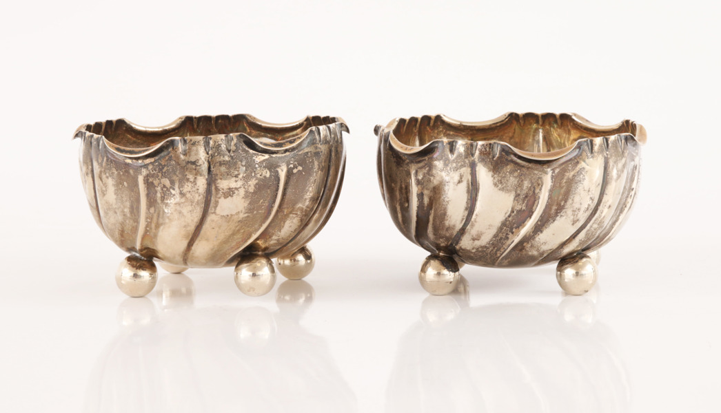 Skålar ett par, silver, 1900-tal