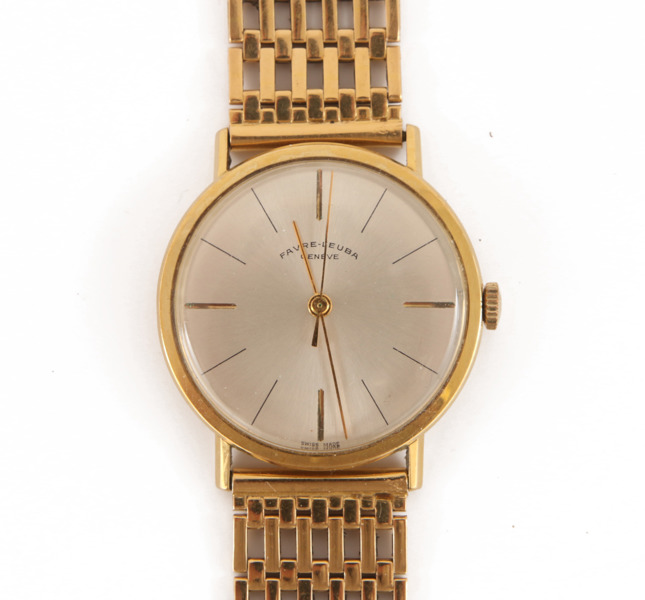 Herrarmbandsur, Favre-Leuba, Genève, 18k