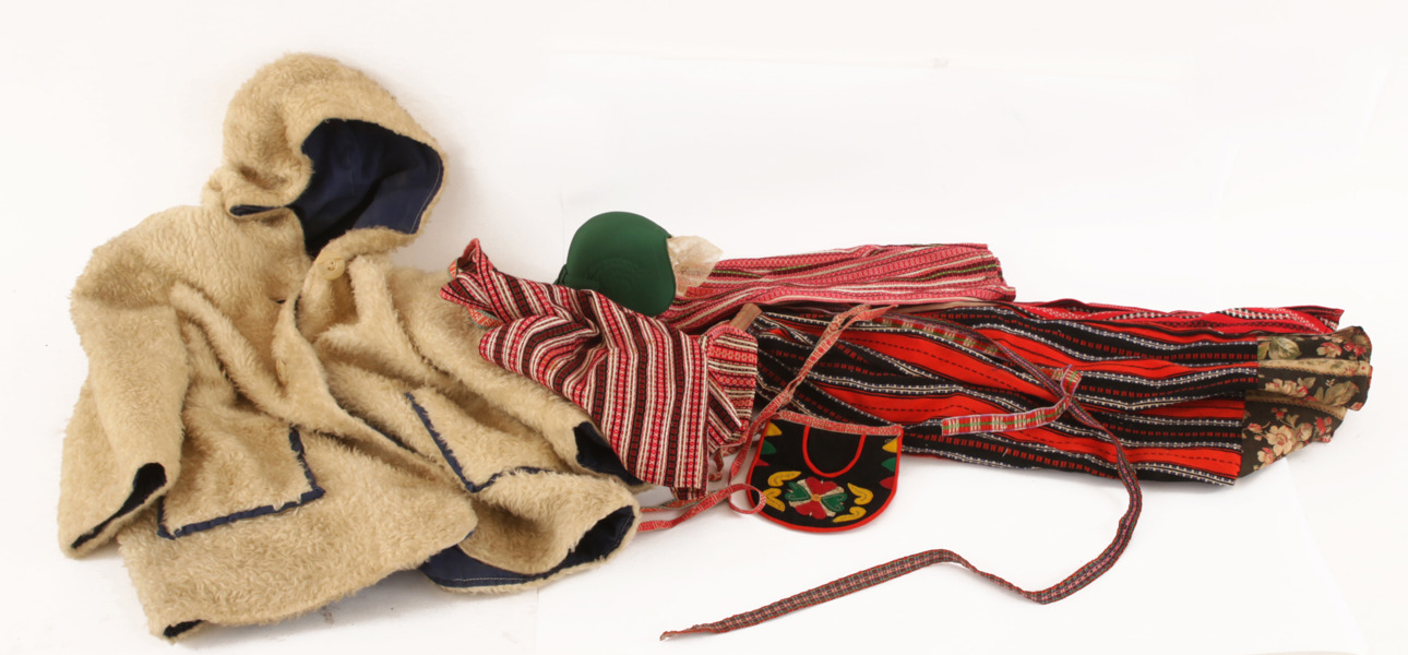 Parti dräktdelar, m.m. 