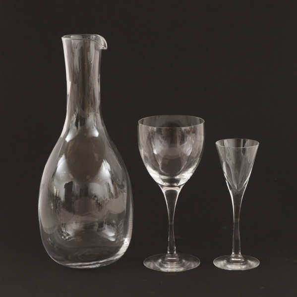 Glasservisdelar, "Chateau", Bertil Vallien för Kosta Boda