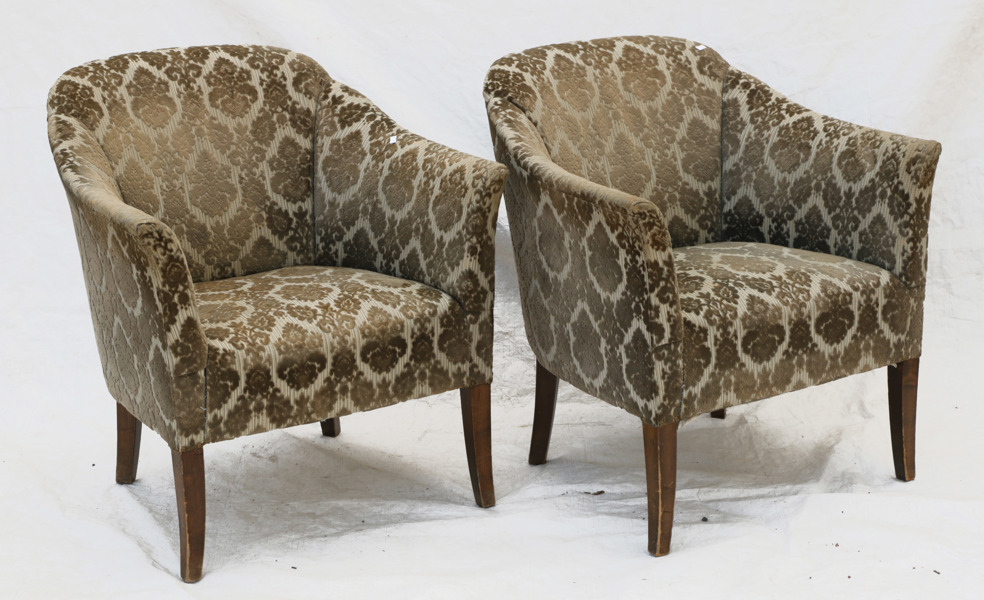 Fåtöljer ett par, 1920/30-tal