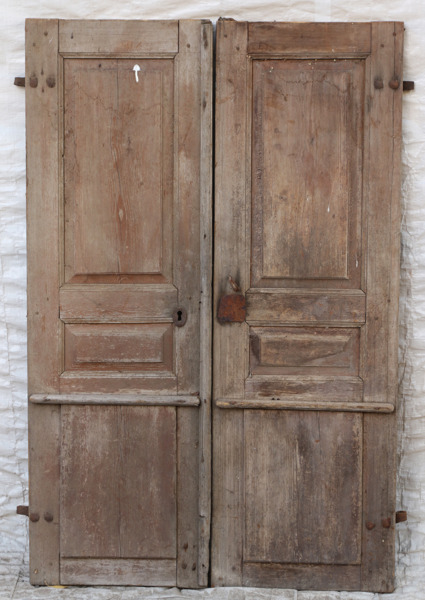 Pardörrar, 1800-tal