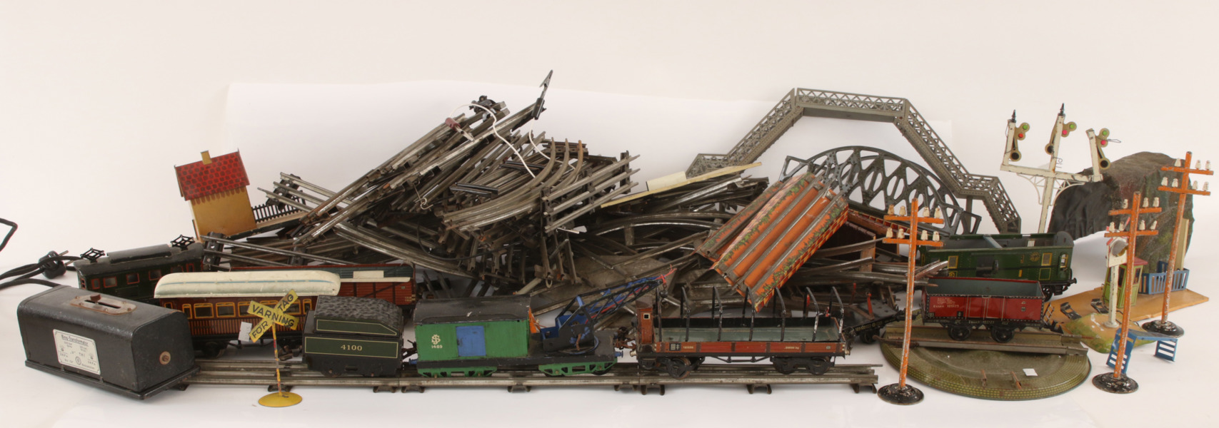 Parti tågdetaljer, mestadels Bing Werke, Tyskland