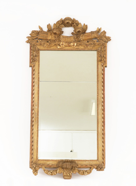 Spegel, gustavianskt Stockholmsarbete, 1700-talets senare del