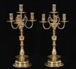 Kandelabrar ett par, Gusums Bruk, no.3, omkring år 1900