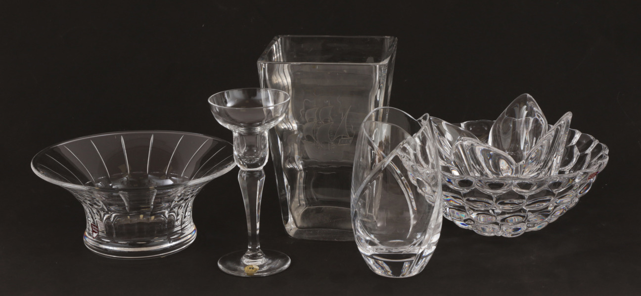 Glas och kristall 6 delar