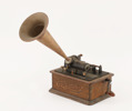 Fonograf, Edison Standard, USA, omkring år 1900