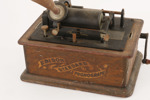 Fonograf, Edison Standard, USA, omkring år 1900