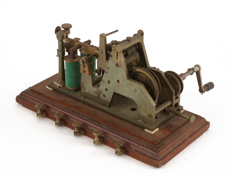 Telegrafi, omkring år 1900