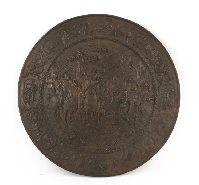 Dekorationssköld, omkring år 1900