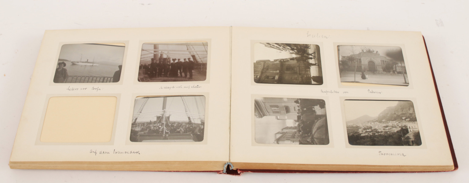 Fotoalbum, daterat 1908