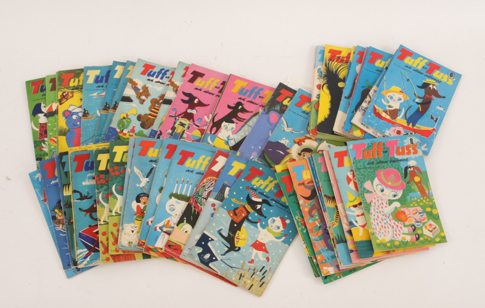 Parti serietidningar, Tuff & Tuss, 1954