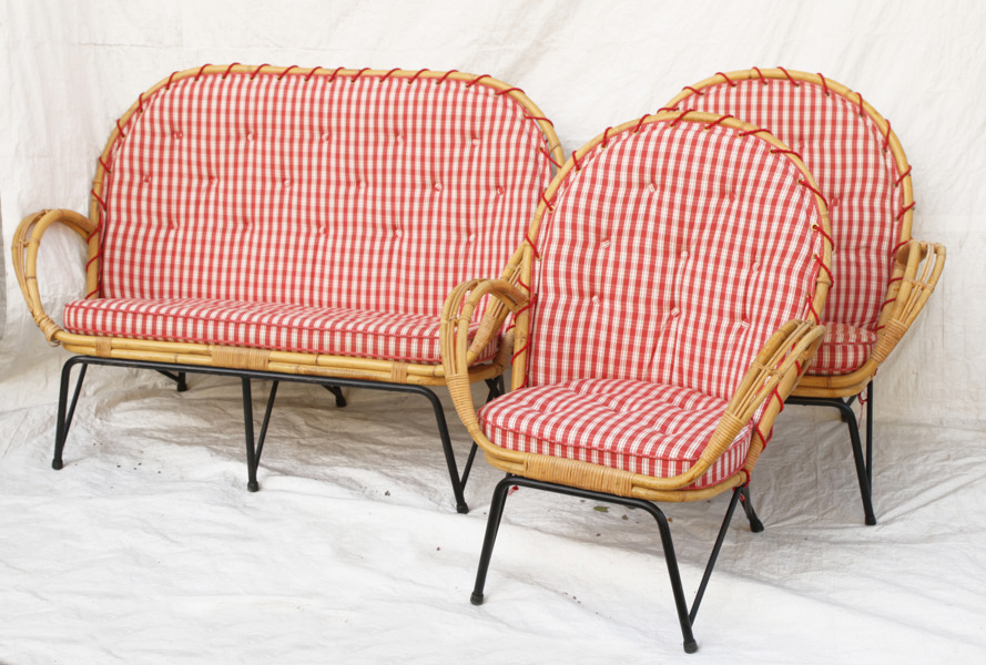 Soffgrupp 3 delar, 1900-talets andra hälft