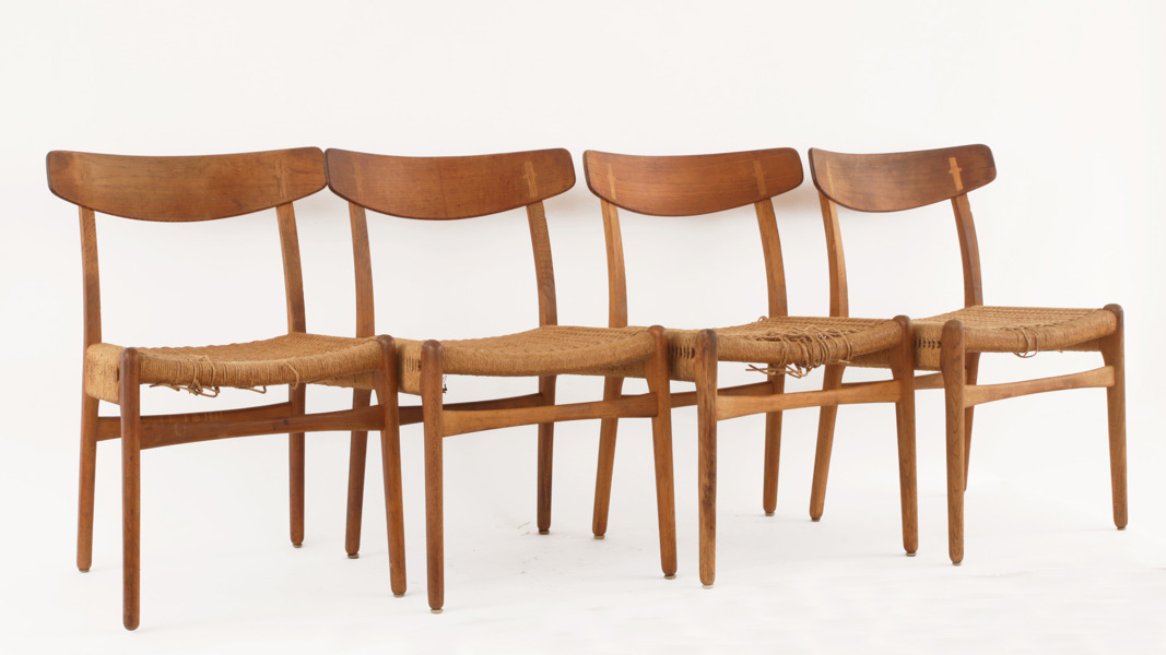 Stolar 4st, "CH23", Hans J. Wegner, Danmark, 1950/60-tal