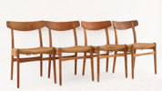 Stolar 4st, "CH23", Hans J. Wegner, Danmark, 1950/60-tal
