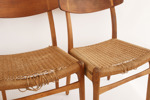 Stolar 4st, "CH23", Hans J. Wegner, Danmark, 1950/60-tal
