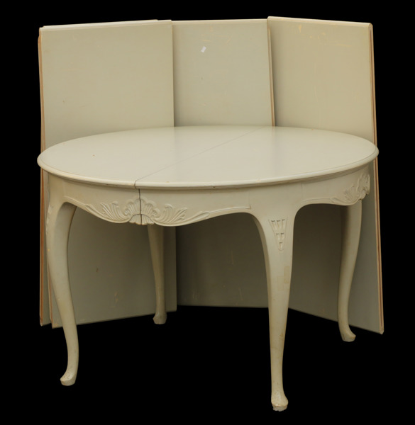 Matbord, rokokostil, 1900-tal