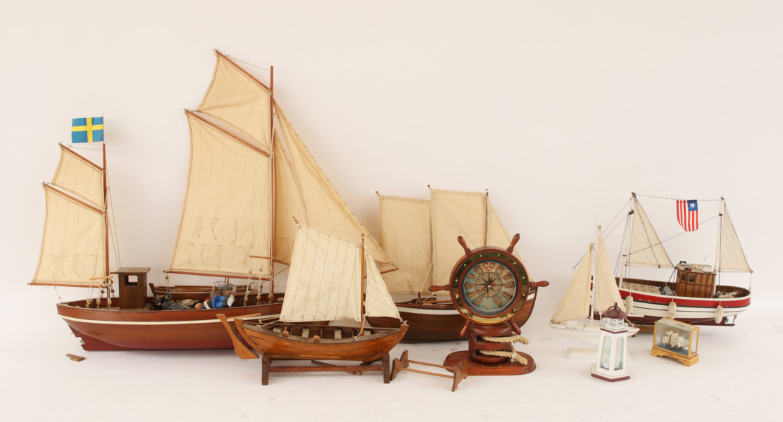 Parti nautiska föremål