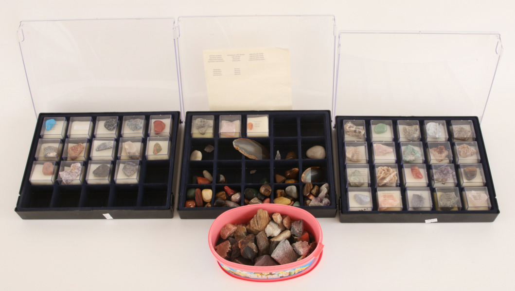 Parti stenar och mineraler