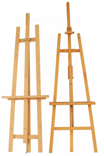 Målarstafflier 2st, 1900-talets andra hälft