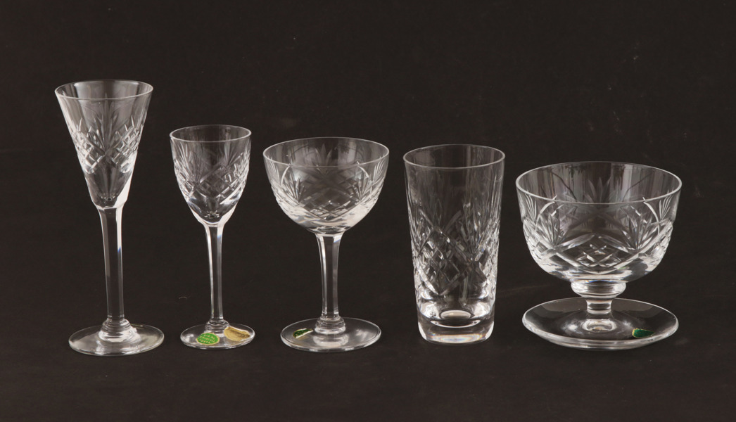 Glasservisdelar, Kosta