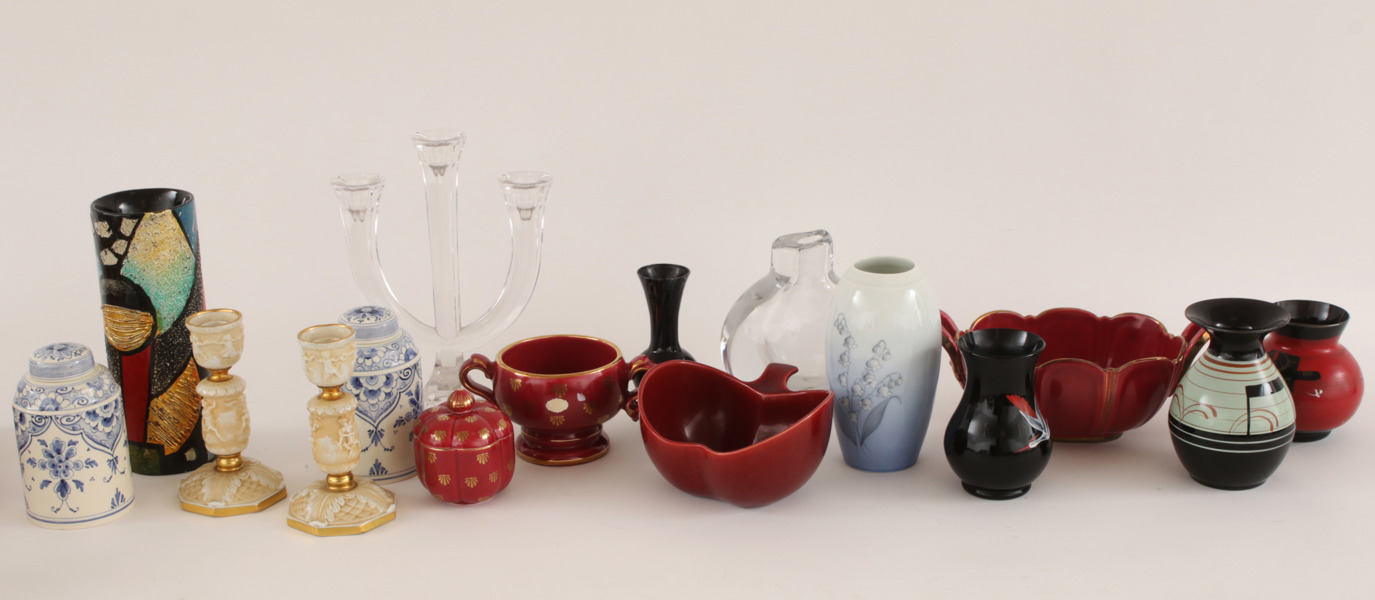 Parti glas och keramik