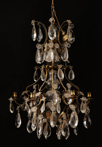 Ljuskrona, barockstil, 1900-tal